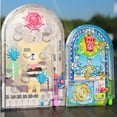 kiskick Classic Interactive Pinball Game - Portable Cute Pattern Board ...