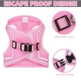 thumbnail image 5 of PUPTECK Breathable Cat Harness and Leash Set - Escape Proof Cat Vest Harness, Reflective Adjustable Soft Mesh Kitty Puppy Harness, Easy Control for Outdoor Walking, 5 of 7