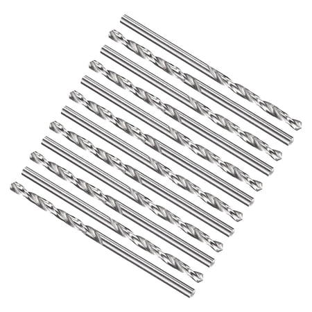FRKSMD-12pcs Drill Bit - [#45 Diameter] 2.083mm M2 HSS Micro Mini Cutting Tool for Machining Hard Metal Woodworking Handicraft Use 135&deg; Cutting Angle Uncoated