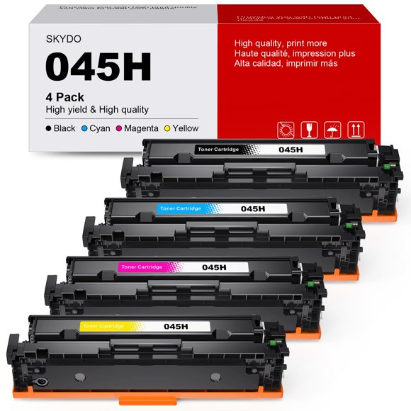 045H Toner Cartridge Replacement for Canon 045 045 H CRG-045 Work with Canon Color ImageCLASS MF634Cdw MF632Cdw LBP612Cdw LBP613Cdw MF632 MF634 Series