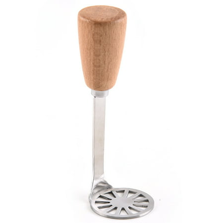 

Stainless Steel Potato Masher Vegetable Fruit Ricer Crusher Puree Juice Maker with Wooden Handle Kitchen accessories