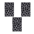 thumbnail image 1 of Furnish My Place Giraffe Black Grey Area Rug, Animal Print Area Rug, Pet-Friendly Rug, Baby Nursery Mat, Indoor Area Rug, Perfect for Living Room, Playroom, 1.5' x 2.25' Rectangle - Set of 3, 1 of 5