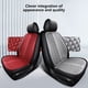 thumbnail image 4 of Cojín universal para asiento de coche | Cojín de verano refrescante y ventilado de seda helada | Espuma 3D con alivio de presión y rebote lento | Transpirable para todas las estaciones,, 4 of 7