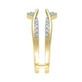 thumbnail image 3 of 1/10 Carat T.W. (I2 clarity, H-I color) Brilliance Fine Jewelry Diamond Enhancer Ring in 10kt Yellow Gold, Size 6, 3 of 5