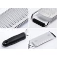 thumbnail image 5 of Rallador de queso y limón, fabricado en acero inoxidable y con mango de goma suave, accesorio de cocina multiusos, fácil de usar y apto para lavavajillas., 5 of 5