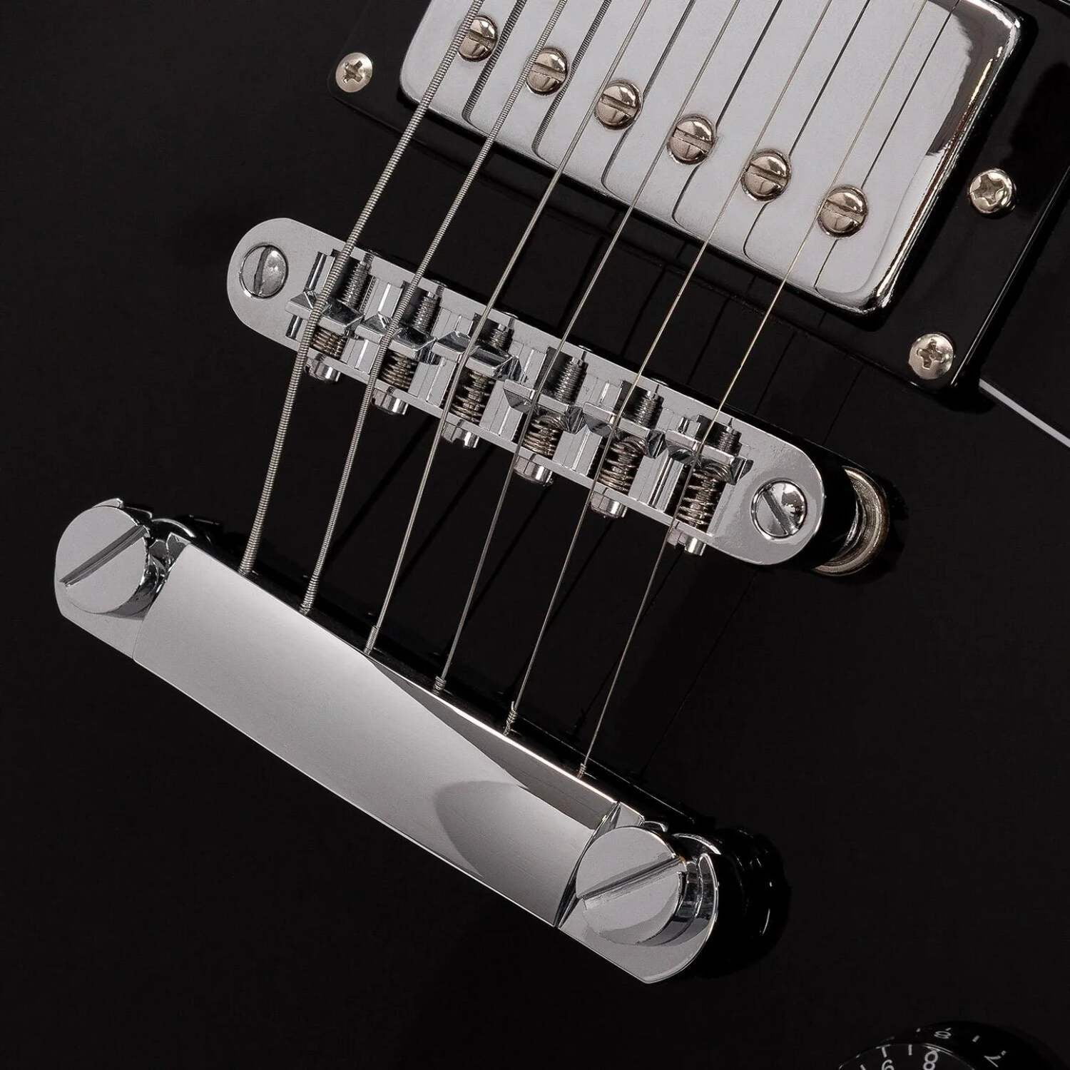 Babilon Cosmos II Series Electric Guitar Black Includes Case