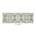 thumbnail image 3 of Better Trends 20" x 60" Bathroom Runner Mat, 100% Cotton Non-Slip Bath Rug, Water Absorbent, Machine Washable for Bathroom and Shower Use, (Sage) Medallion Collection, 3 of 6