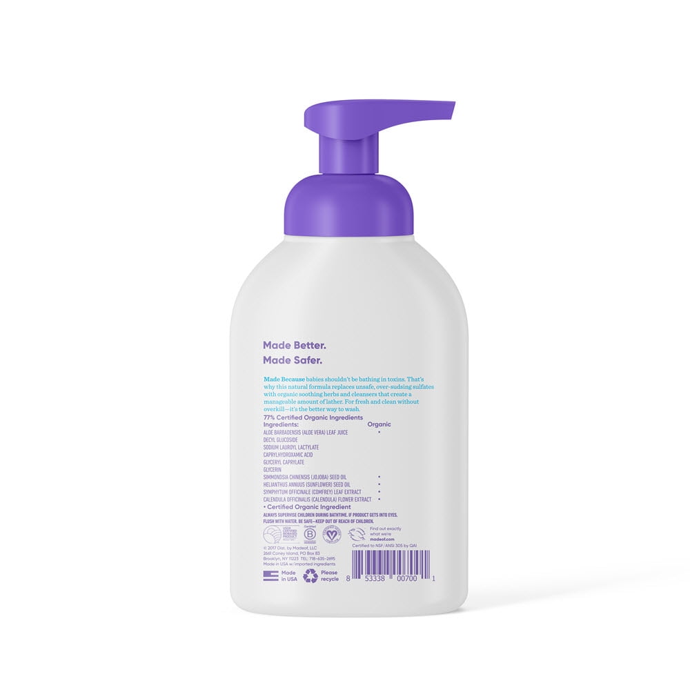 foaming baby shampoo