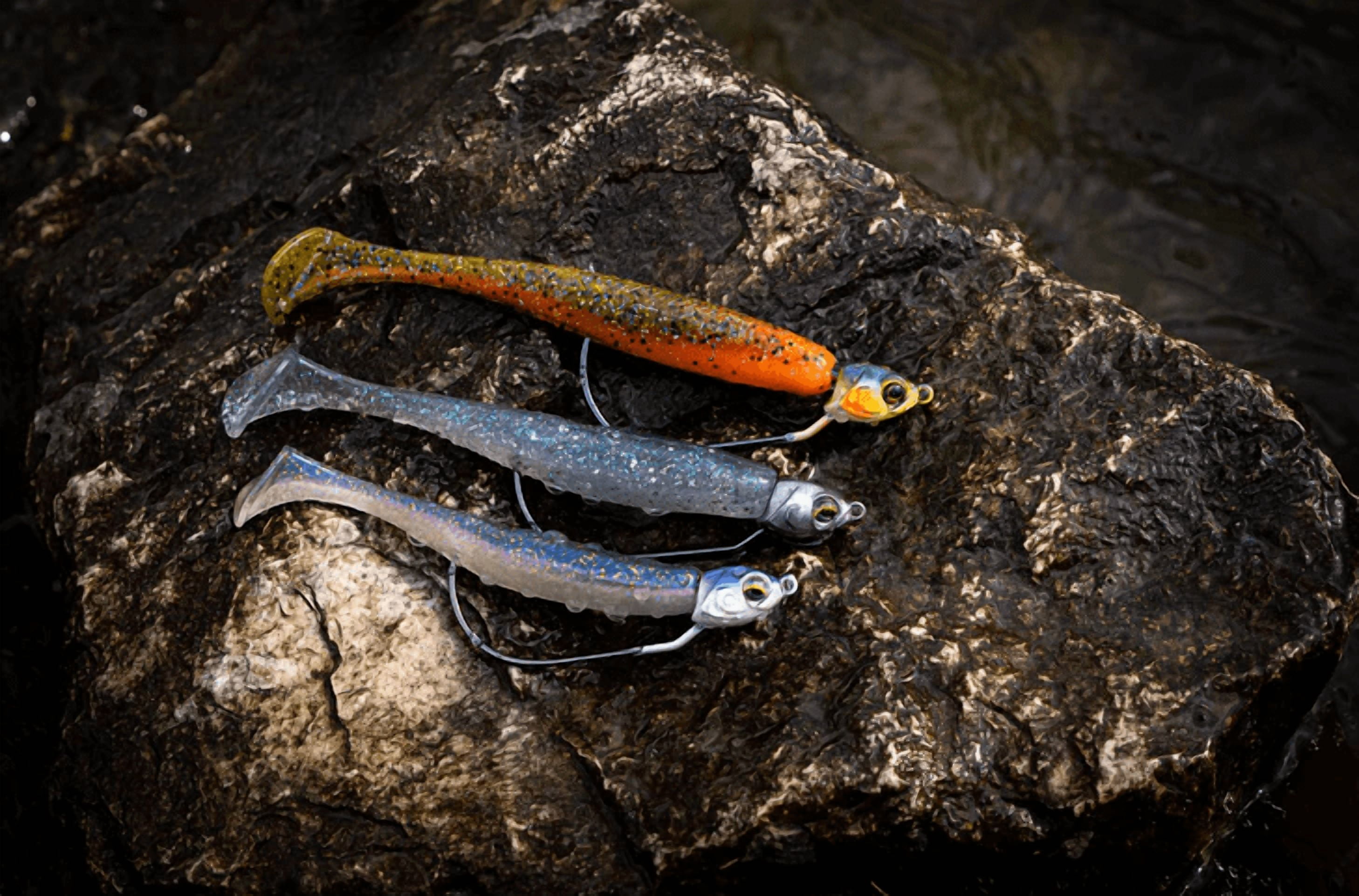 (2 pack) 6th Sense – Divine Swimbait Series – Soft Paddle Tail Swimbait – Bass Fishing – Multiple Sizes