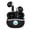 Black, variant on dollar items Wireless Earbuds, Sports Bluetooth Headphones, 75Hrs Playtime Ear Buds with LED Power Display, Noise Canceling Headset, IPX7 Waterproof Earphones for Workout/Running