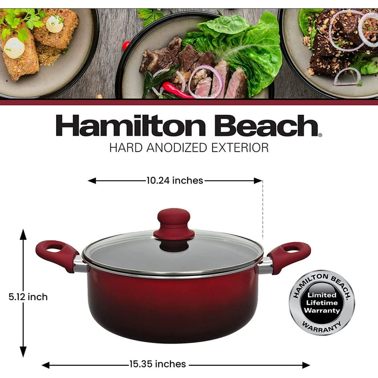 Hesslebach Cookware 10 inch 5 quart Dutch Oven.