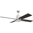 thumbnail image 4 of 52 Inch Ceiling Fan With Light Kit-White Finish-Handheld Control Type Craftmade Lighting Tea52w4-Uci, 4 of 5