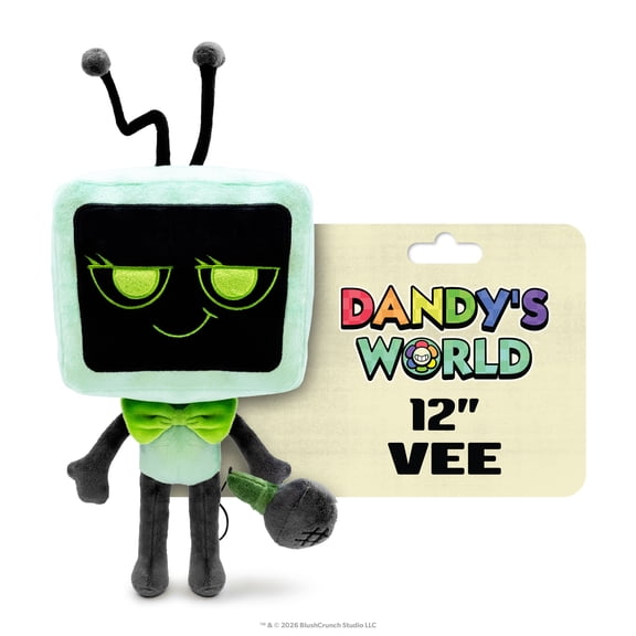 Dandy's World Vee 12 inch Collectible Plush Toy - Officially Licensed by CultureFly