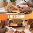 thumbnail image 2 of Microrecortadora Mcbazel 2 en 1 para mascotas, recargable con luz LED, 2 of 9