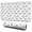 White Cartoon Winged, variant on Long Mouse Pads for Desk,White Cartoon Winged Unicorn Pattern Desk Mats on Top Of Desks, Desk Mouse Pad Extra Large with 3mm Non-Slip Base and Stitched Edge for Gaming,Office,Work,Home 31.5"x11.8"