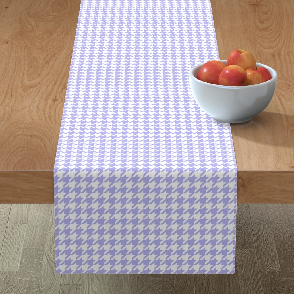 Classic Tablecloth Houndstooth Cotton Sateen Tablecloth by Spoonflower Houndstooth Check Red /& White by peacoquettedesigns
