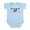 Sky Blue, variant on CafePress - Lacrosse Number 27 Infant Bodysuit - Baby Light Bodysuit, Size Newborn - 24 Months