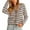 Khaki, variant on ZQGJB Women Striped Cardigan Sweaters Fashion Long Sleeve Slim Fit Button Down Cropped Knit Lady Jackets Coat 2025 Fall Outfits Trendy Clothes Red L
