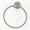 Satin Nickel, variant on Alno A6740 Charlie's 6" Round Traditional Solid Brass Bathroom Towel Ring - Nickel