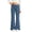 Blue, variant on Avtoify Girls Pants Kids Girls Star Print Soft Elasticity Casual Flared Trousers Pants