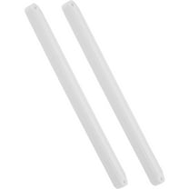 SEWOART White Plastic Drawer Track for Furniture Smooth Sliding 1Set