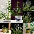 thumbnail image 2 of 6 Types  Self Watering Plant Waterer Glass Plant Flowers Water Feeder, 2 of 5