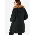 thumbnail image 2 of Roaman's Women's Plus Size Double Layer Puffer Coat, 2 of 6