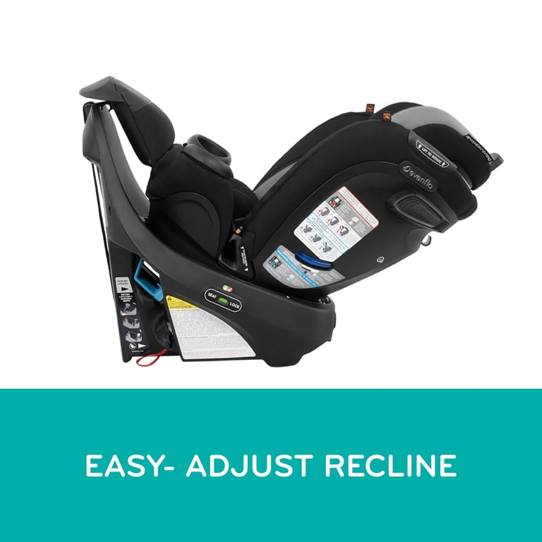 Evenflo Revolve360 Extend All-in-One Rotating Car Seat with Quick Clean Cover (Rowe Pink)