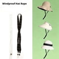 thumbnail image 4 of 3Pcs Adjustable Hat Straps for Wind, Outdoor Headwear Lanyard for Wide Brim Sun Beach Straw Hats, Camping Hiking Boating Summer Essential, 4 of 7