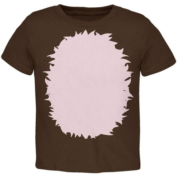 Halloween Porcupine Hedgehog Costume Toddler T Shirt Brown 4T