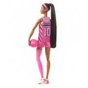 Angel Reese Barbie Doll, Barbie Signature, Fashion Doll With Pink Basketball Uniform