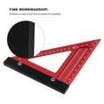 thumbnail image 3 of Woodworking  Ruler, Rafter Square Easy To Operate Fine Workmanship Aluminum Alloy Portable Long Service Life High Accuracy  For Work Shop For Carpenter, 3 of 8
