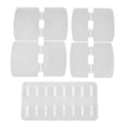 thumbnail image 1 of OUNONA 3Pack White Silicone Molds for Epoxy Resin Jewelry Casting and Storage Racks, 1 of 8