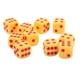 thumbnail image 2 of Dados, 20 piezas, 16 mm, esquinas redondeadas, dados laterales, juego de dados laterales, tecnología innovadora, 2 of 9