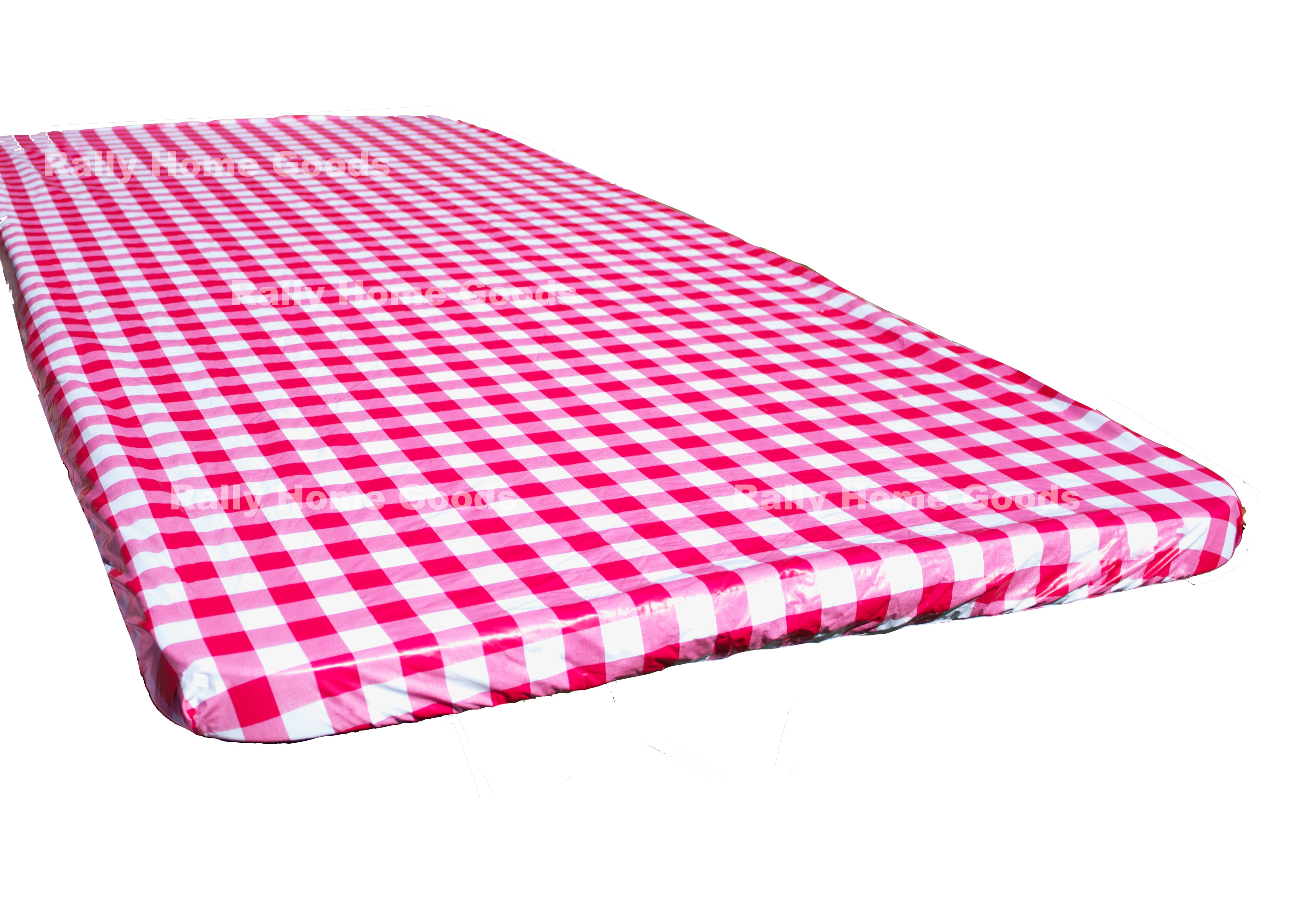 Rally Home Goods Outdoor Fitted Vinyl Rectangular Tablecloth with
