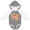 Granite & White w Ears, variant on Fiesta with Sombrero Taco Cactus Lime Red Pepper and Guitar in Background Boys or Girls Long Sleeve Baby Bodysuit