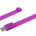 thumbnail image 3 of 2gb pulseras de silicio USB 2,0 Flash Disk (púrpura) Afortunado Sencillez, 3 of 3