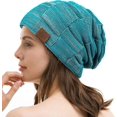 thumbnail image 2 of REDESS Beanie Hat for Men and Women Winter Warm Hats Knit Slouchy Thick Skull Cap-Pea Green, 2 of 6