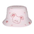 thumbnail image 1 of ZICANCN Bucket Hat -Stick Figure Cartoon Urbunny Unisex Print Double-Side-Wear Bucket Hat for Fishing Beach Outdoor, 1 of 5