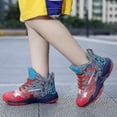 thumbnail image 3 of Zapatillas de baloncesto para niños Zapatillas deportivas antideslizantes transpirables Fr565 ARed39, 3 of 5