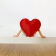 thumbnail image 5 of Decoración Del Día de San Valentín en Forma de Corazón 3D Impreso Peluche Juguete de Escritorio para Relajar Accesorios de Amor, Accesorios en Forma de Corazón de Pierna Larga, Impresión 3D Del Día De, 5 of 5