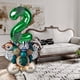 thumbnail image 3 of Cute Jungle Animal Número Tema Tigres Cebra Hojas Decoración Papel de aluminio Globo de látex para decoraciones Suministros 2 años mayimx Animales Globos, 3 of 8