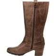 thumbnail image 3 of Women's Jambu Autumn Wide Calf Harness Boot Tobacco Leather 10 M, 3 of 5