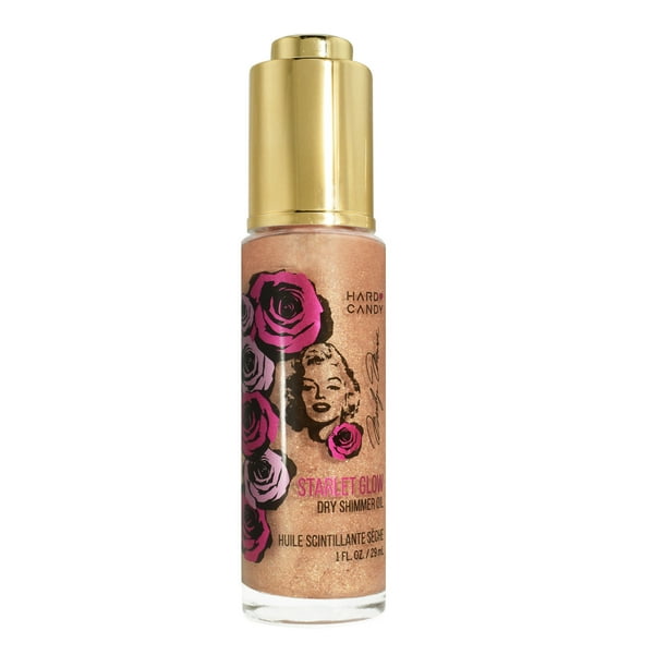 Hard Candy Marilyn Monroe Starlet Glow Dry Shimmer Oil, Sparkling