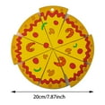 thumbnail image 2 of Hearth & Gear Place Mat Pizza Shape Trivet Mat Heat Table Pad For Hot Pots Pans Dishes Table Runners for round Tables Place Mats for Dinner Table round Table Kitchen Set Small Kitchen Table Set Dinner, 2 of 6
