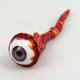 thumbnail image 1 of Anillo de globo ocular humano/zombi realista de tamaño natural de dos piezas con párpados para Halloween, Cos Play (azul infectado), 1 of 5