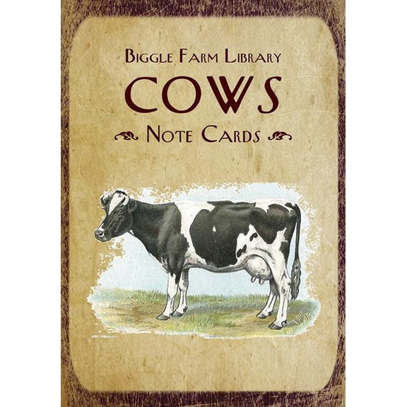 Biggle Farm Library Note Cards: Cows (Cards)
