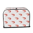 thumbnail image 6 of Toaster Covers 2 Slice, Shrimp No.9037 Waterproof Bread Machine Cover Fits for Standard 2 Slice Toasters, Home Decor Toaster Protection with Hanging Rope, 6 of 7