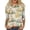 #01 Multicolor, variant on Womens Easter Shirts Bunny Eggs Printed 3/4 Length Sleeve Tee Crewneck Cute Family Gifts T Shirt Loose Fit Soft Dressy T-Shirts, #01 Multicolor, XL