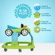 thumbnail image 2 of Andadera Bebe Prinsel Auto 3 Alturas Tablero Electrónico Verde, 2 of 6
